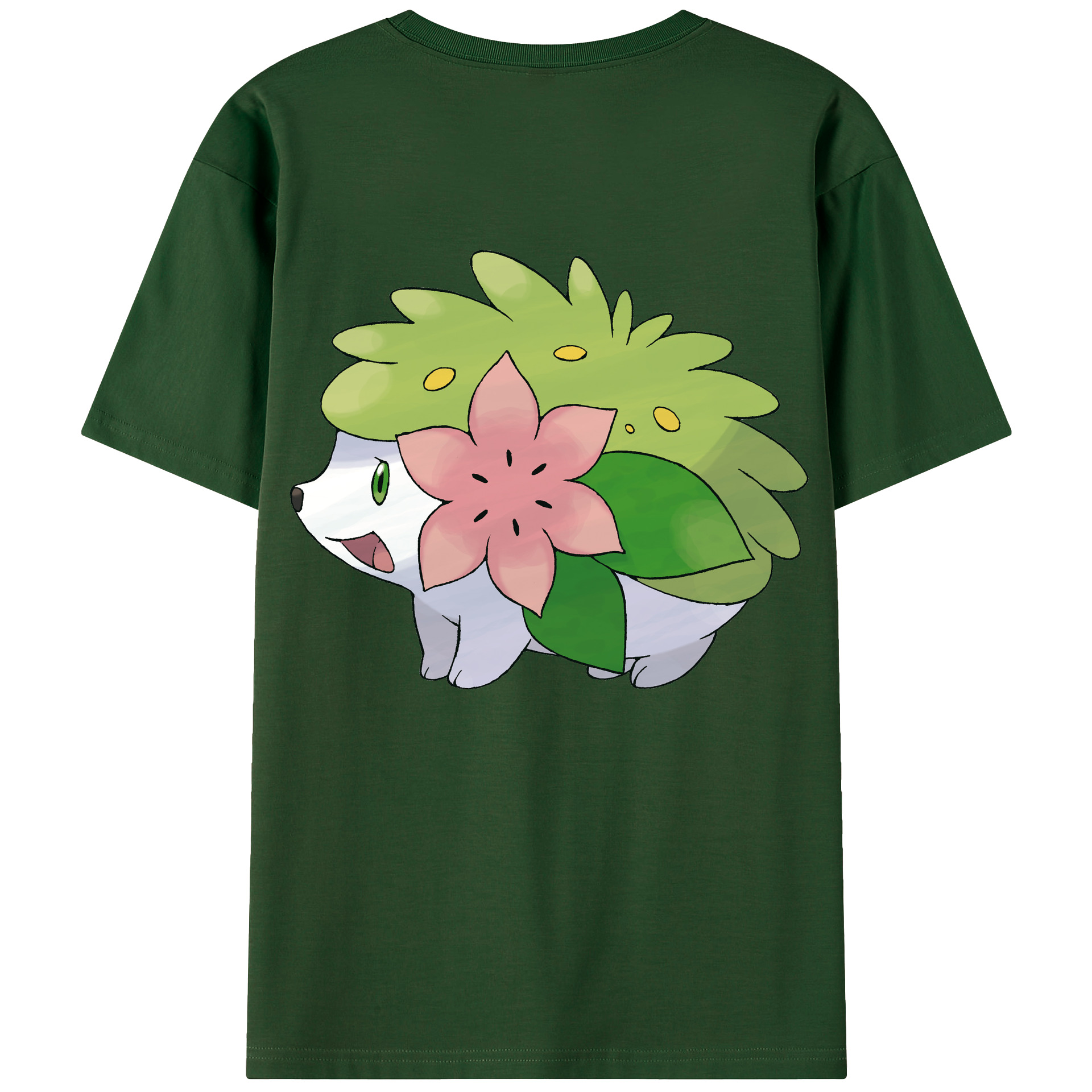 （画像用） ポケットモンスター Pokémon 綿100％半袖Tシャツ（背面プリント）